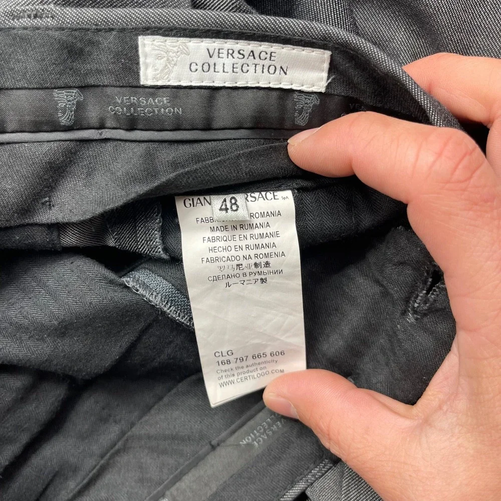 Versace Collection measurements waist
